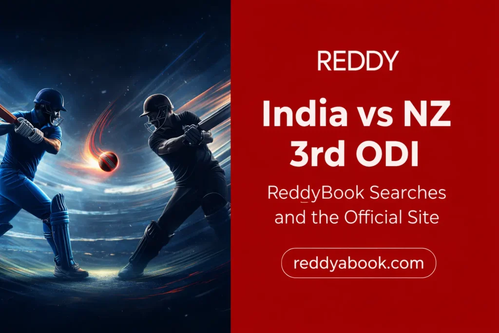 Cricket match between India and NZ